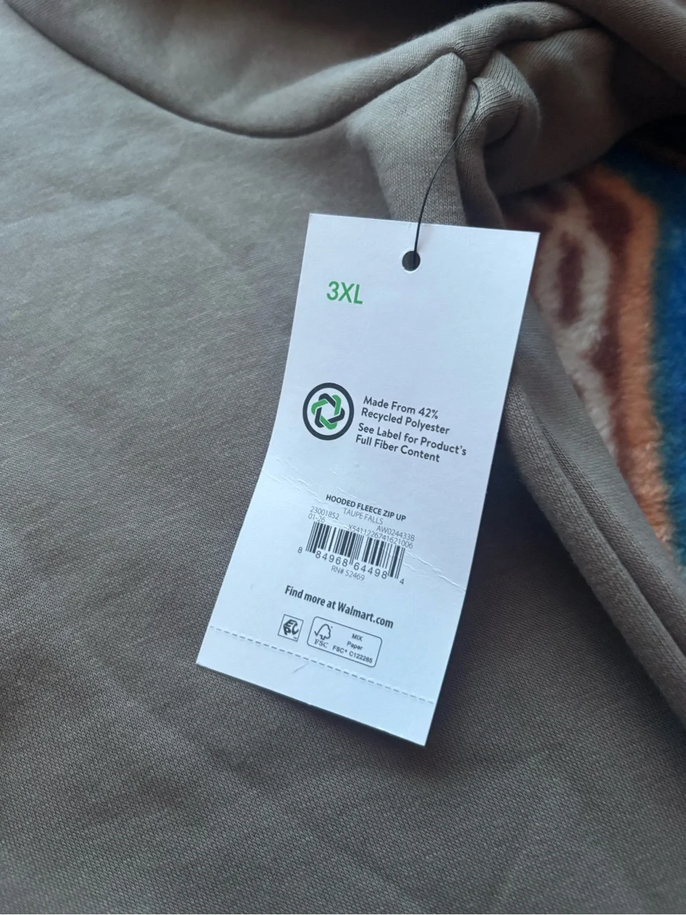 Olive Full-Zip Hoodie with Hood